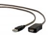 Беспроводные устройства и гаджеты GEMBIRD CABLE USB2 EXTENSION 10M / ACTIVE UAE-01-10M 