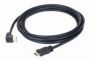 GEMBIRD CABLE HDMI-HDMI 3M V2.0 90DEG. / CC-HDMI490-10
