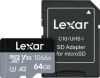 Aksesuāri datoru/planšetes Lexar MEMORY MICRO SDXC 64GB UHS-I / W / A LMS1066064G-BNANG 