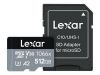 Aksesuāri datoru/planšetes Lexar MEMORY MICRO SDXC 512GB UHS-I / W / A LMS1066512G-BNANG 