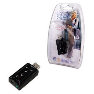 - Logilink 
 
 USB Audio adapter, 7.1 sound effect