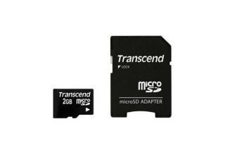 Transcend MEMORY MICRO SD 2GB / TS2GUSD