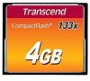 Aksesuāri datoru/planšetes Transcend MEMORY COMPACT FLASH 4GB / SLC TS4GCF133 Kabeļi HDMI/DVI/VGA/USB/Audio/Video