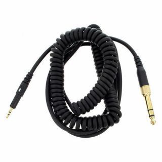 - Audio Technica 
 
 Coiled Cord ATH-M40X / M50X 3.5mm TRS male, 2.5mm TRS male, 3 m