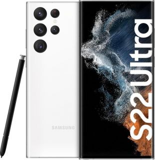 Samsung MOBILE PHONE GALAXY S22ULT 5G/256GB WHITE SM-S908B balts