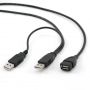 GEMBIRD CABLE USB2 DUAL EXTENSION AMAF / 0.9M CCP-USB22-AMAF-3
