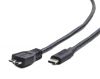 Беспроводные устройства и гаджеты GEMBIRD CABLE USB-C TO MICRO USB3 BM / 1M CCP-USB3-MBMCM-1M 