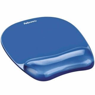 - Fellowes 
 
 MOUSE PAD CRYSTAL GEL / BLUE 9114120 zils