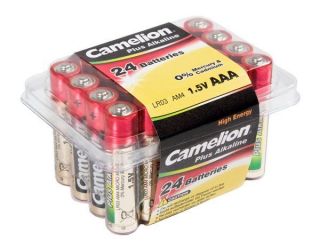 CAMELION&nbsp;LR03-PB24 AAA / LR03, Plus Alkaline, 24 pc s