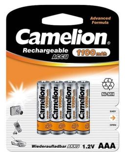 CAMELION AAA / HR03, 1100 mAh, Rechargeable Batteries Ni-MH, 4 pc s