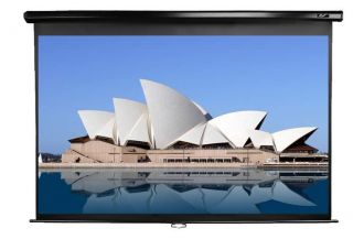 -&nbsp;Elite Screens Manual Series M100UWH Diagonal 100