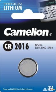 CAMELION CR2016-BP1 CR2016, Lithium, 1 pc s
