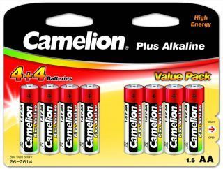 CAMELION AA / LR6, Plus Alkaline, 8 pc s