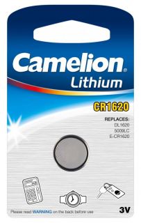 CAMELION&nbsp;CR1620, Lithium, 1 pc s