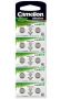 CAMELION AG10 / LR54 / LR1131 / 389, Alkaline Buttoncell, 10 pc s