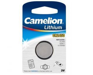 CAMELION CR2450-BP1 CR2450, Lithium, 1 pc s