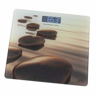 - Gallet 
 
 Personal scale Pierres beiges GALPEP951 Maximum weight capacity 150 kg, Accuracy 100 g, Photo with motive