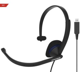 - Koss 
 
 Headphones CS195 USB Wired, On-Ear, Microphone, USB Type-A, Black melns