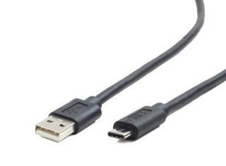 - Cablexpert 
 
 CCP-USB2-AMCM-1M USB 2.0 AM to Type-C cable AM / CM , 1 m