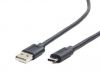 Datoru monitori&nbsp;-&nbsp;Cablexpert CCP-USB2-AMCM-1M USB 2.0 AM to Type-C cable  AM / CM , 1 m&nbsp;