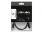 Cablexpert CCP-USB2-AMCM-1M USB 2.0 AM to Type-C cable  AM / CM , 1 m