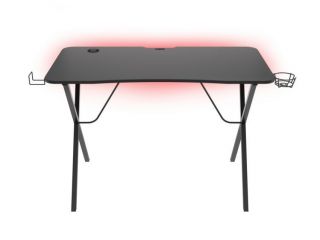 - Genesis Holm 200 RGB Gaming Desk, Black