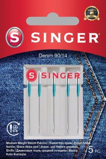 -&nbsp;Singer Denim Needle 90 / 14 5PK