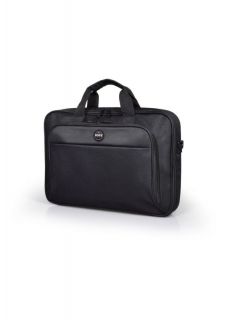 - PORT DESIGNS 
 
 HANOI II CLAMSHELL 13 / 14 Briefcase, Black Laptop case HANOI II Clamshell Shoulder strap, Notebook melns