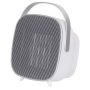- Camry Heater CR 7732 Ceramic, 1500 W, Number of power levels 2, Suitable for rooms up to 15 m², White