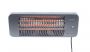 - SUNRED Heater LUG-2000W, Lugo Quartz Wall Infrared, 2000 W, Grey, IP24