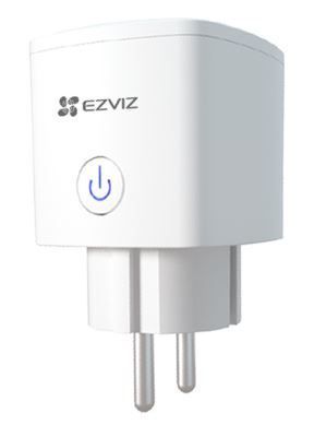EZVIZ&nbsp;Smart Plug with Power Consumption Tracker  EU Standard  CS-T30-10B-E White