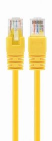GEMBIRD&nbsp;PATCH CABLE CAT5E UTP 0.25M / YELLOW PP12-0.25M / Y
