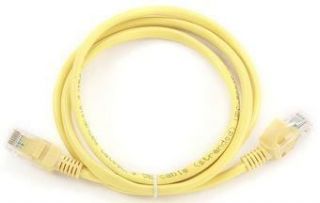 GEMBIRD&nbsp;PATCH CABLE CAT5E UTP 1M / YELLOW PP12-1M / Y