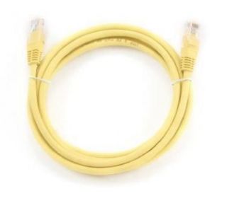 GEMBIRD&nbsp;PATCH CABLE CAT5E UTP 2M / YELLOW PP12-2M / Y