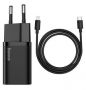 Baseus MOBILE CHARGER WALL 20W / BLACK TZCCSUP-B01 Black