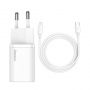 Baseus MOBILE CHARGER WALL 20W / WHITE TZCCSUP-B02