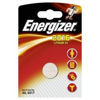 -&nbsp;Energizer CR2016, Lithium, 1 pc s