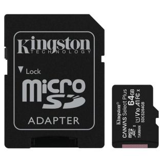 Kingston&nbsp;MEMORY MICRO SDXC 64GB UHS-I / W / ADAPTER SDCS2 / 64GB
