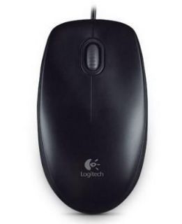 Logitech&nbsp;MOUSE USB OPTICAL B100 / BLACK OEM 910-003357