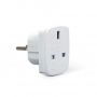 GEMBIRD POWER ADAPTER AC UK TO EU / A-AC-UKEU-001