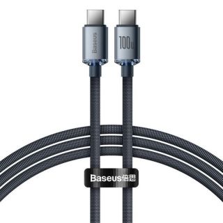 Baseus CABLE USB-C TO USB-C 1.2M 100W/BLACK CAJY000601 