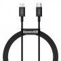 Baseus CABLE LIGHTNING TO USB 1M / BLACK CATLYS-A01