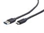 GEMBIRD CABLE USB-C TO USB3 1M / CCP-USB3-AMCM-1M