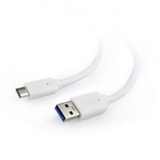 GEMBIRD&nbsp;CABLE USB-C TO USB3 1M WHITE / CCP-USB3-AMCM-1M-W