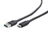 Беспроводные устройства и гаджеты GEMBIRD CABLE USB-C TO USB3 1.8M / CCP-USB3-AMCM-6 