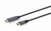 Мониторы GEMBIRD CABLE DISPLAY PORT TO HDMI / 1.8M CC-DP-HDMI-4K-6 