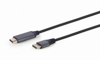 GEMBIRD CABLE DISPLAY PORT TO HDMI / 1.8M CC-DP-HDMI-4K-6