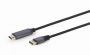 GEMBIRD CABLE DISPLAY PORT TO HDMI / 1.8M CC-DP-HDMI-4K-6