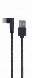 GEMBIRD&nbsp;CABLE USB2 TO USB-C ANGLED / CC-USB2-AMCML-0.2M