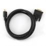 GEMBIRD CABLE HDMI-DVI 0.5M / CC-HDMI-DVI-0.5M